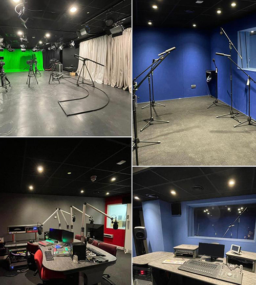 media centre studio